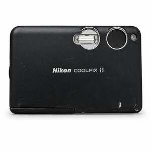 Nikon Coolpix S3 Digital Camera Black